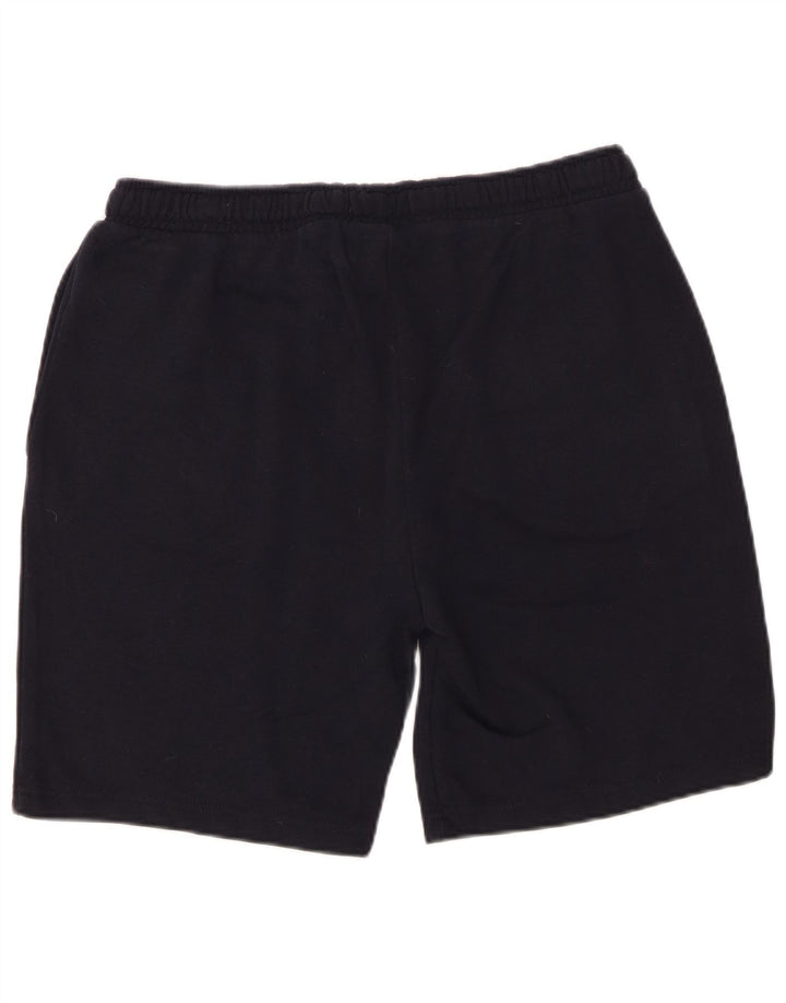 FCUK Pantalones cortos deportivos para hombre pequeño azul marino