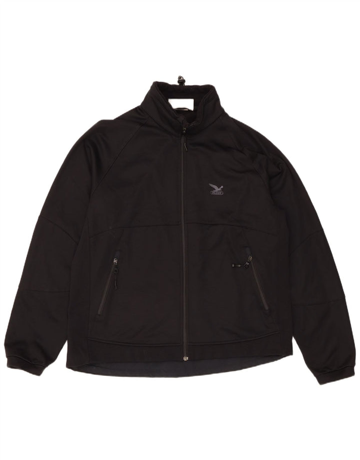 SALEWA Chaqueta de chándal para hombre 2XL Poliéster negro
