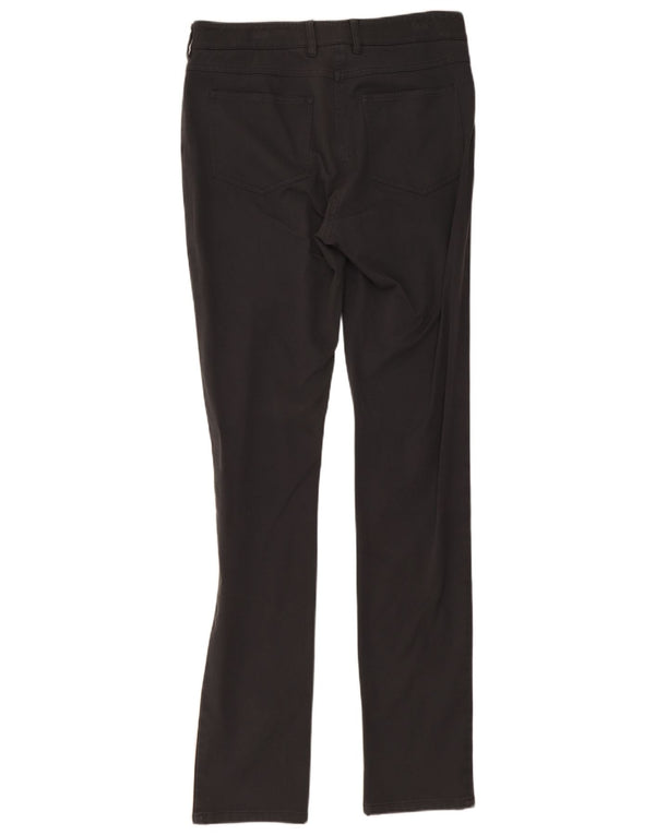 Hobbs Pantalones informales ajustados para mujer UK 10 Small W29 L32 Algodón gris