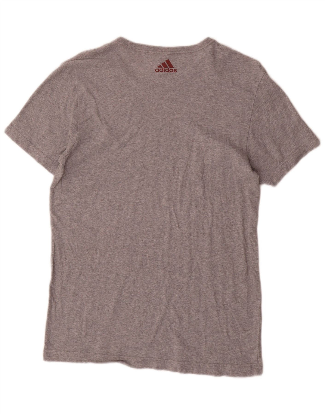 ADIDAS Camiseta gráfica para hombre Top Pequeño Gris