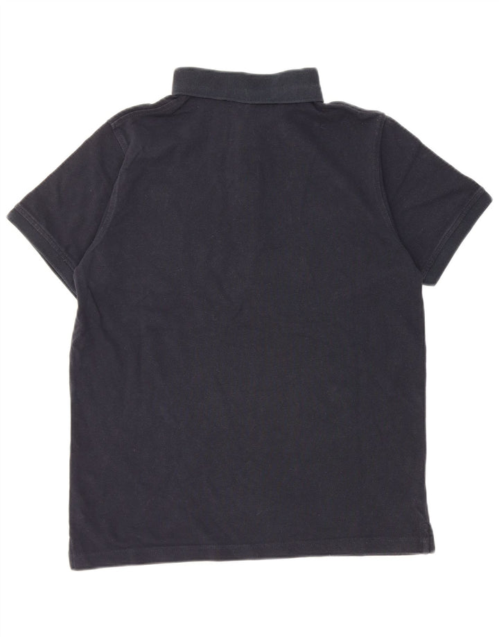 Lyle & Scott Polo para hombre de algodón azul marino mediano