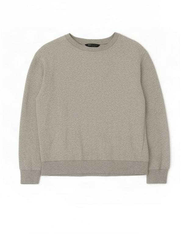 Marks & Spencer - Sudadera extragrande para mujer, talla 6, XS, algodón gris
