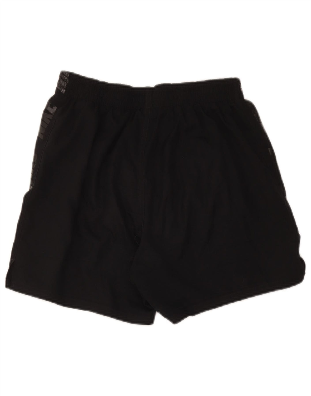 Nike Pantalones cortos deportivos gráficos para mujer UK 12 Mediano Negro Poliéster