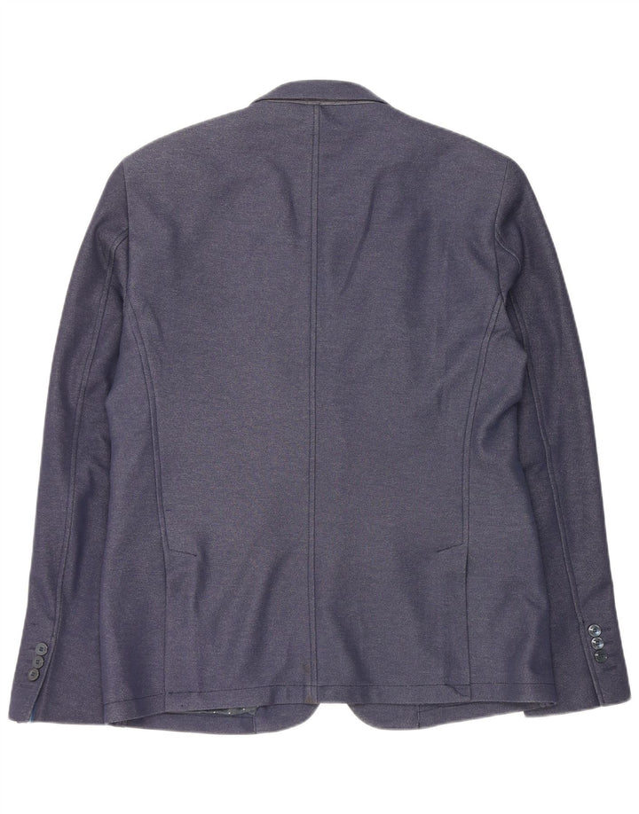 Zara Chaqueta Blazer De 2 Botones Para Hombre EU 56 XL Azul Marino