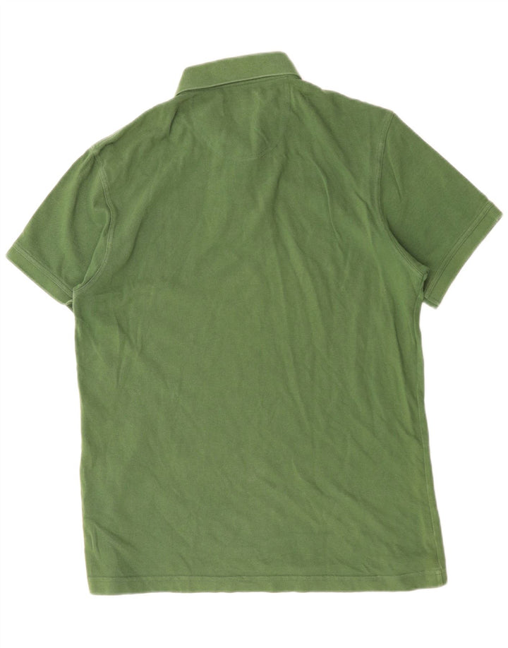 Polo Barbour Hombre Grande Algodón Verde