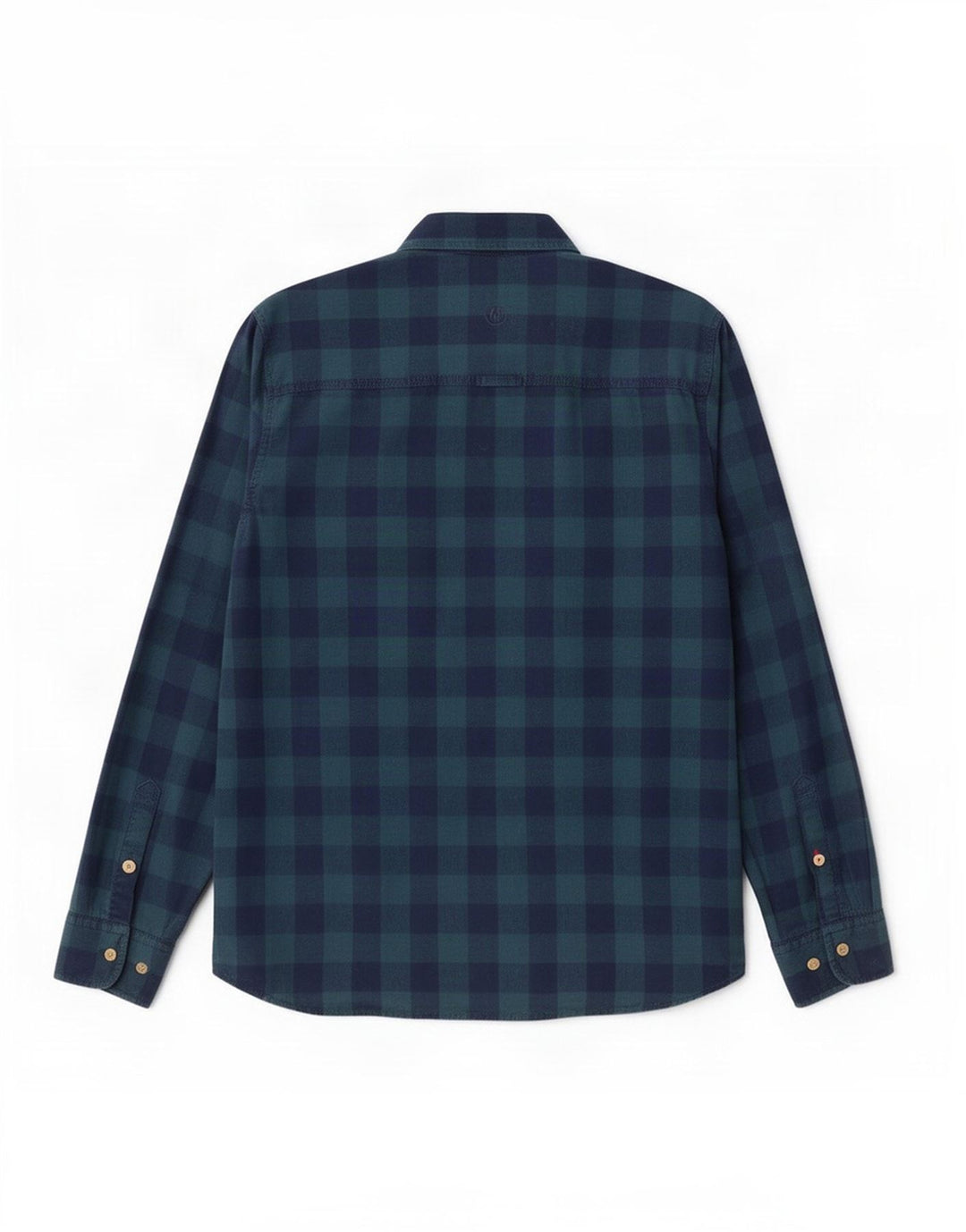 Camisa de corte clásico para hombre de Fat Face, talla grande, de algodón a cuadros en azul marino