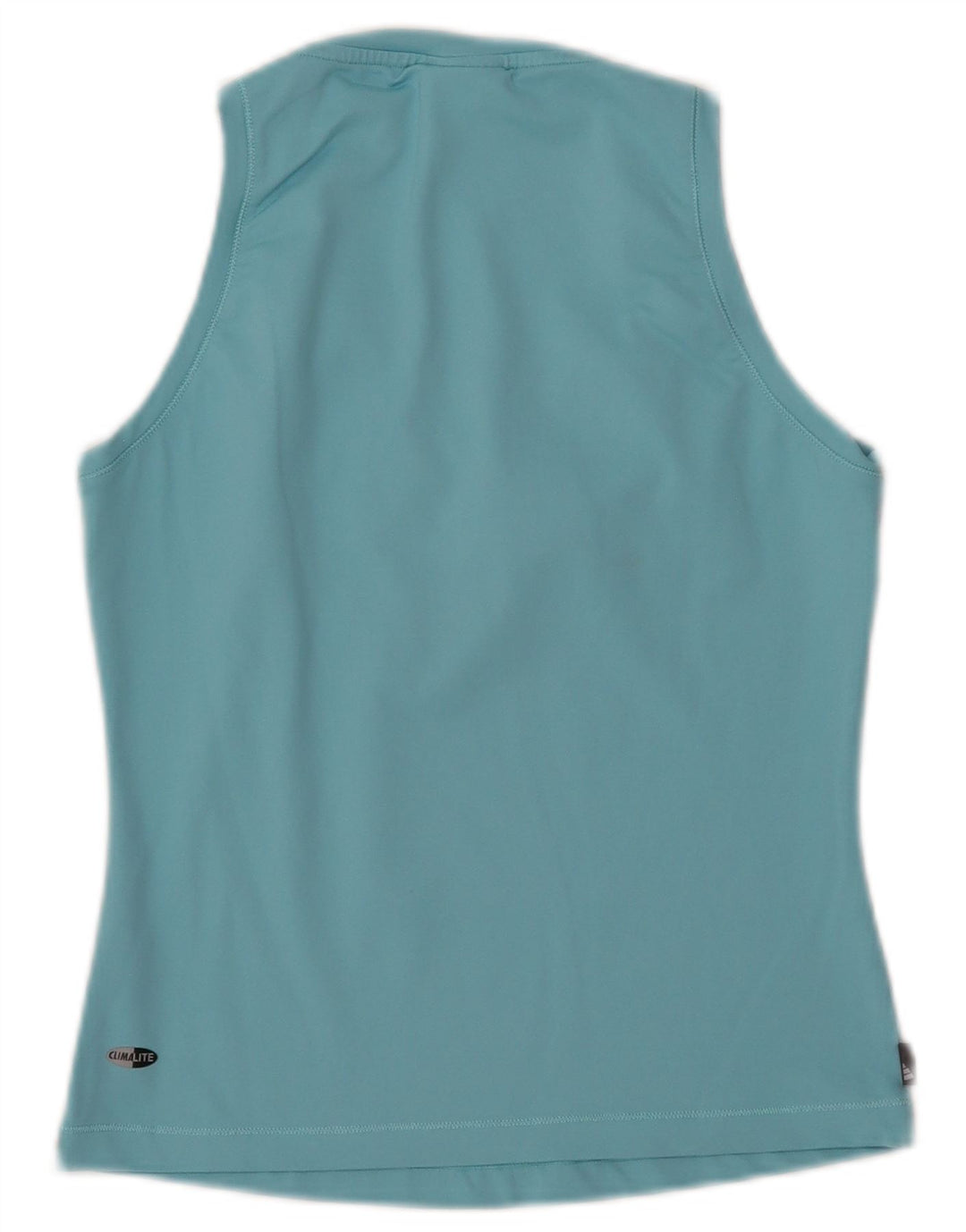 ADIDAS Mujer Clima 365 Chaleco Top UK 14 Medio Azul Nylon