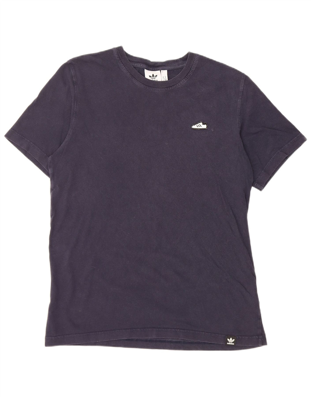 Camiseta Adidas Hombre Top Medium Azul Marino Algodón