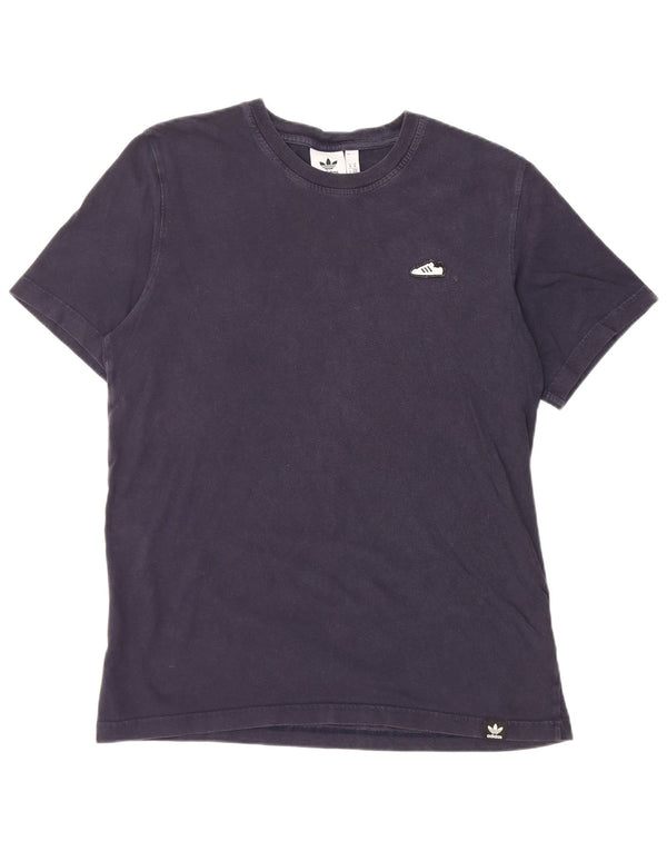 Camiseta Adidas Hombre Top Medium Azul Marino Algodón