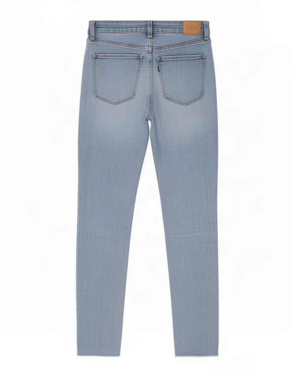 Abercrombie & Fitch Jeans ajustados de talle alto para mujer US 2 XS W26 L26 Azul