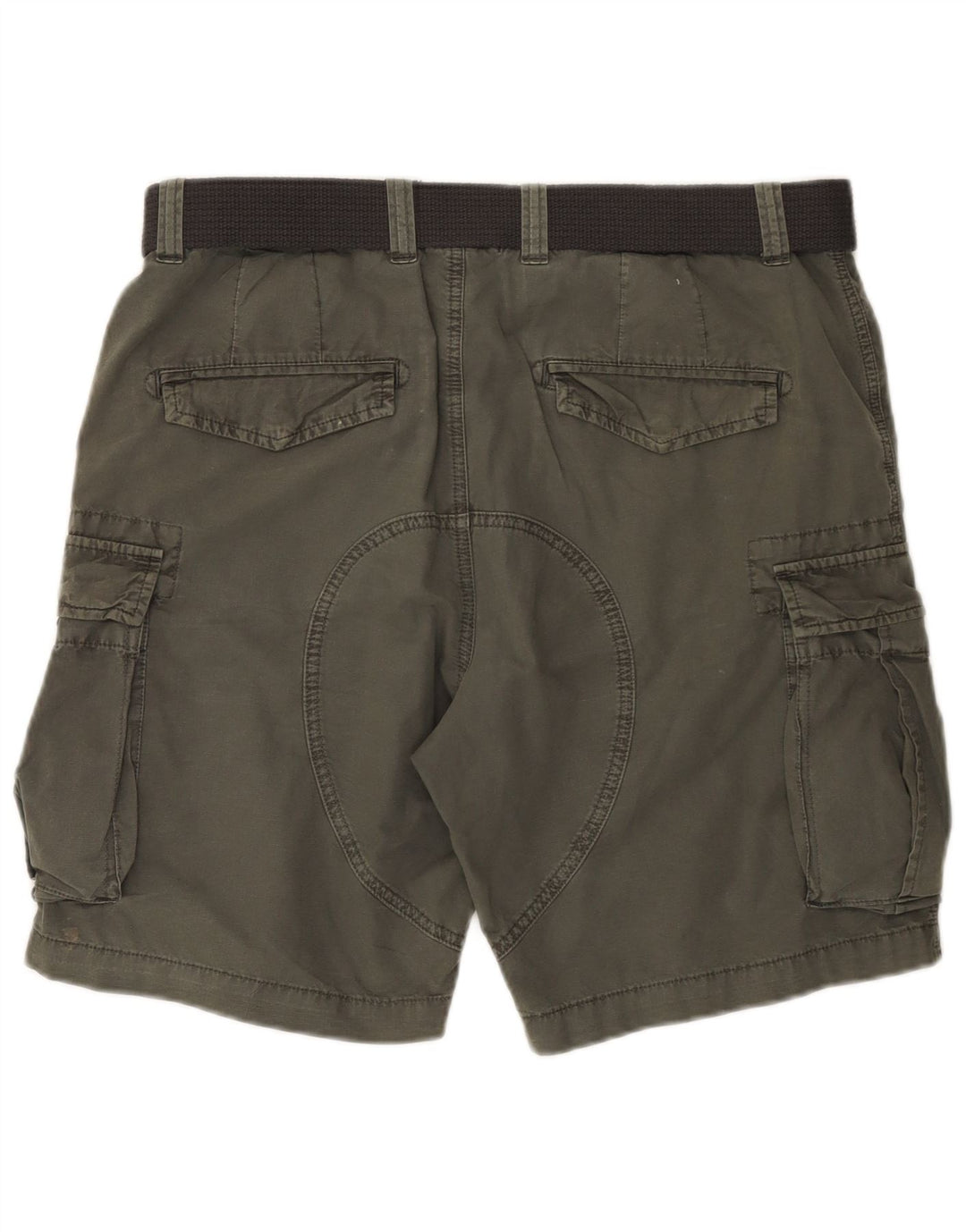 SUPERDRY Shorts cargo para hombre W34 Large Khaki Cotton