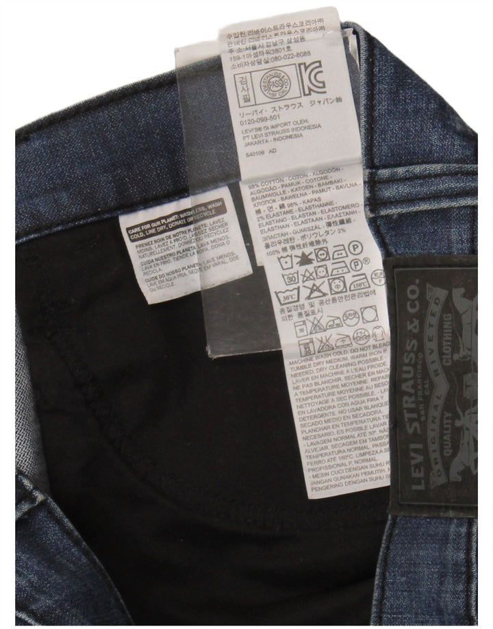 Levi's Hombre 511 Slim Jeans W34 L30 Algodón Azul