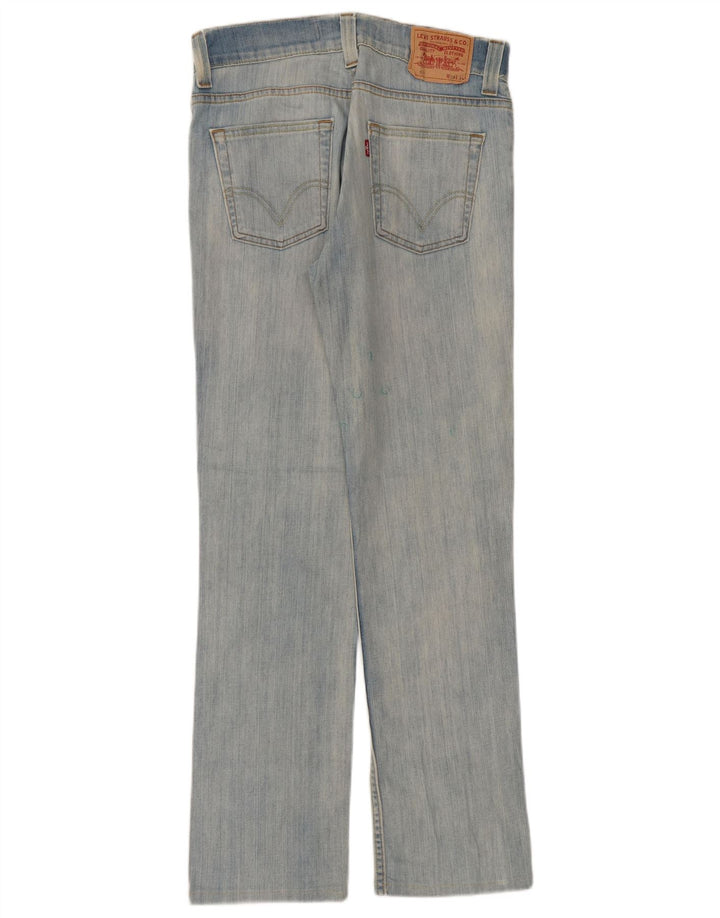 LEVI'S Mens 511 Slim Jeans W33 L32 Algodón Azul
