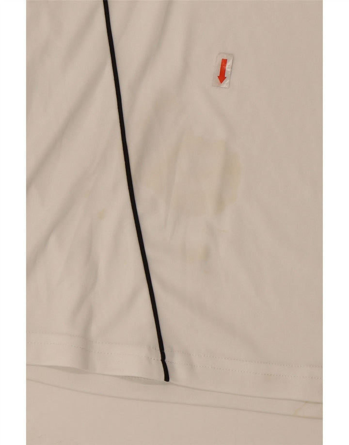 ADIDAS Camiseta Climalite para hombre Top Small White Poliéster
