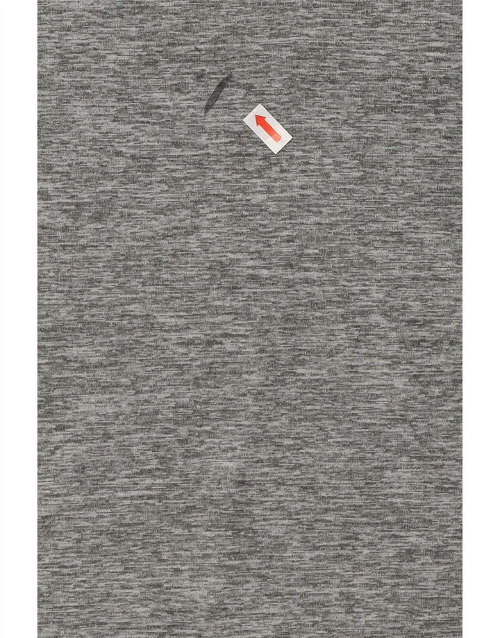 Puma Camiseta gráfica para hombre Top gris medio moteado