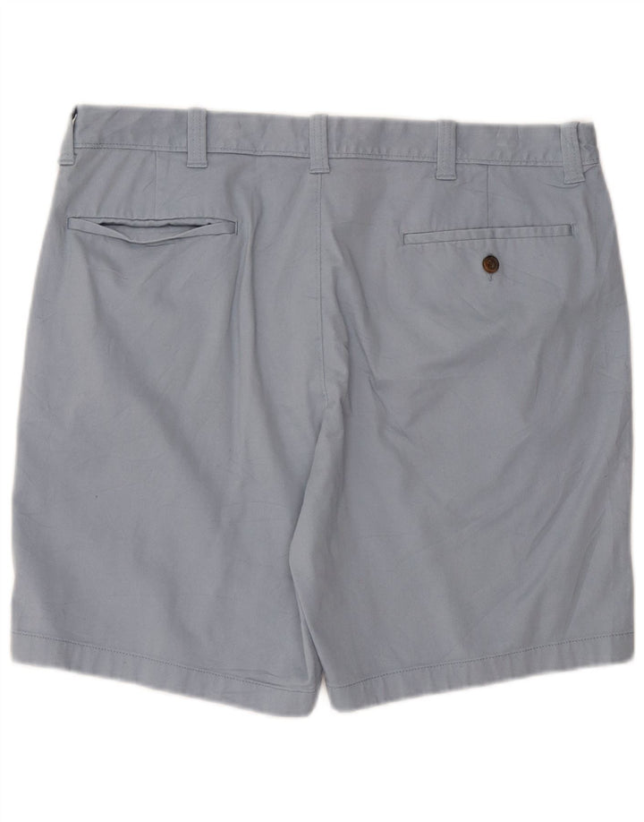 J. CREW Pantalones cortos chinos para hombre W36 Algodón azul grande