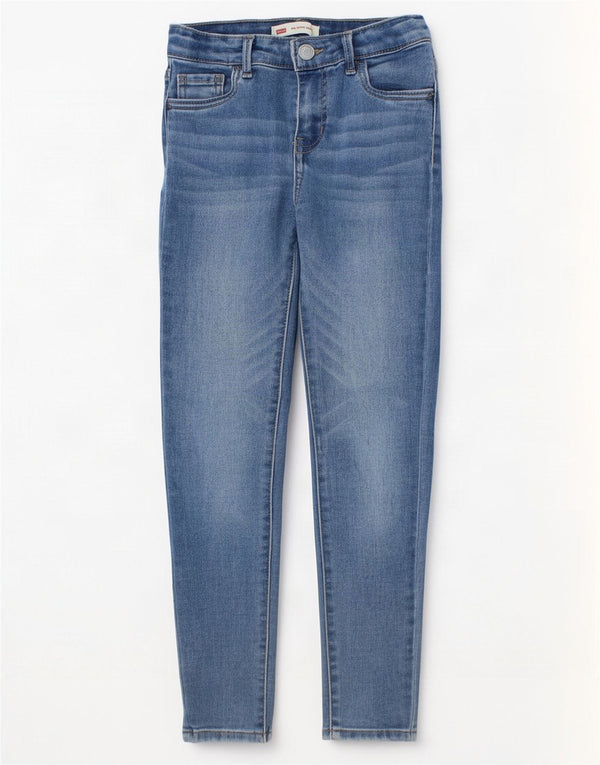 Levi's Vaqueros súper ajustados 710 para niña 7-8 años W20 L23 Algodón azul