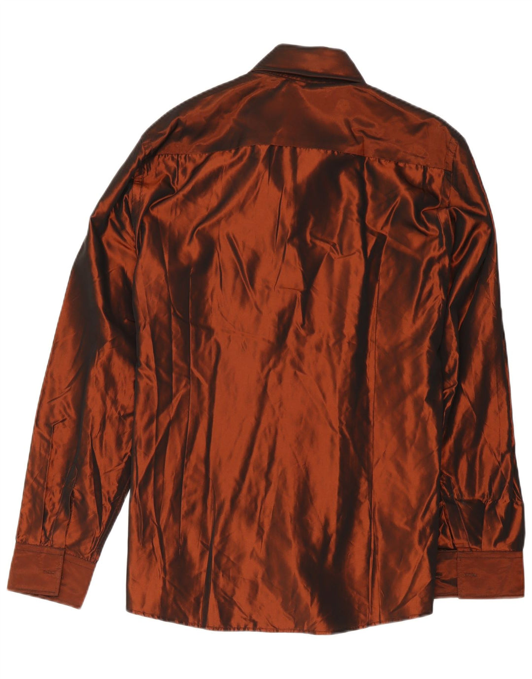 Carlo Pignatelli Camisa para hombre Talla 43 Grande Acetato marrón