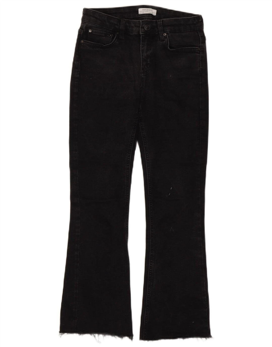 Zara Vaqueros Bootcut Mujer EU 36 XS W26 L26 Negro