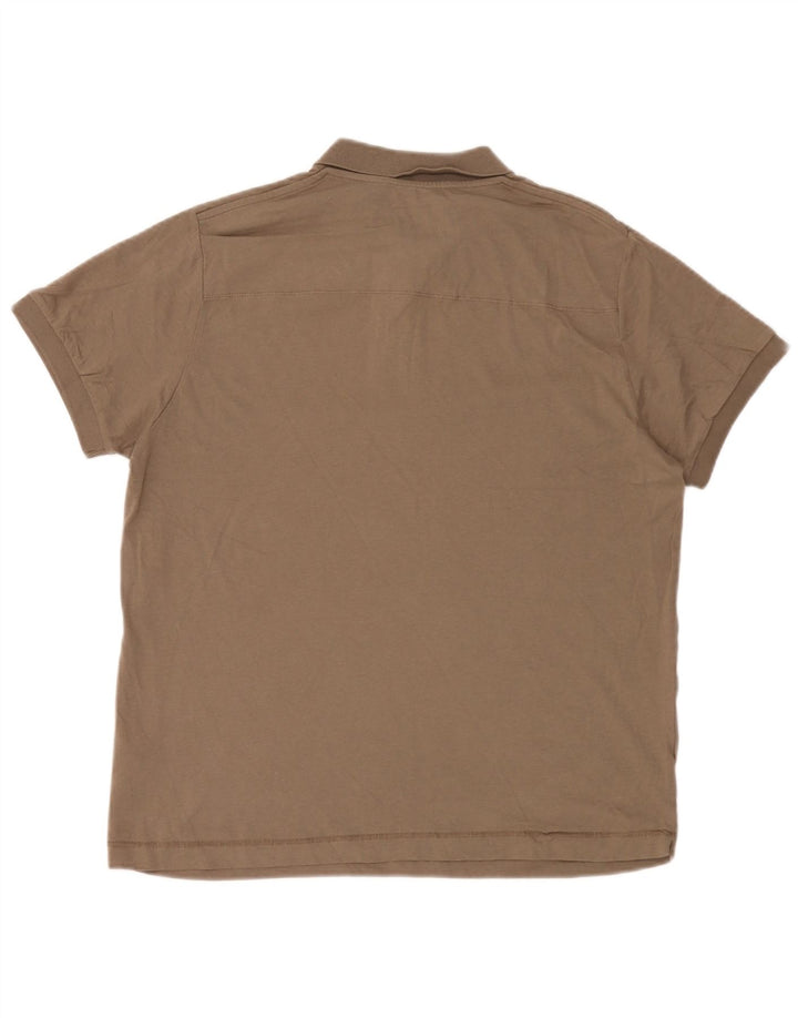 French Connection Polo Hombre XL Algodón Marrón