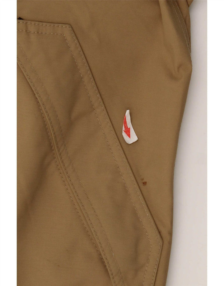 Timberland Chaqueta utilitaria con capucha para hombre UK 38 Medium Beige Nylon
