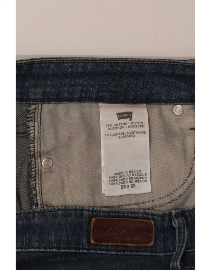 Vaqueros Levi's Mujer Slim W29 L28 Algodón Azul