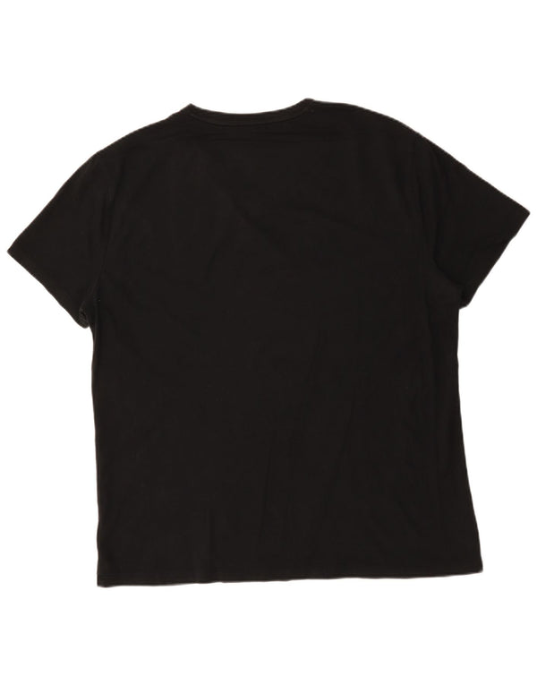 Polo Ralph Lauren Camiseta ajustada personalizada para hombre Top XL Algodón negro
