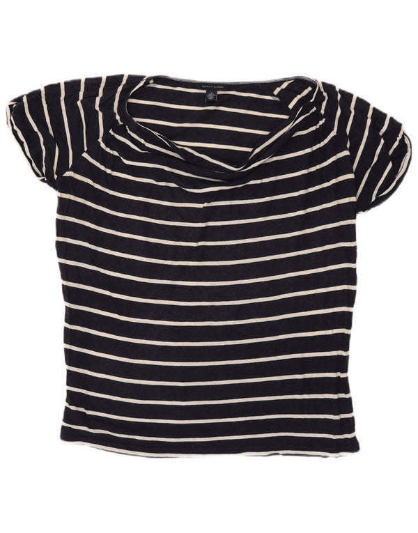TOMMY HILFIGER Camiseta para mujer Top UK 40 Mediano Azul marino Rayas