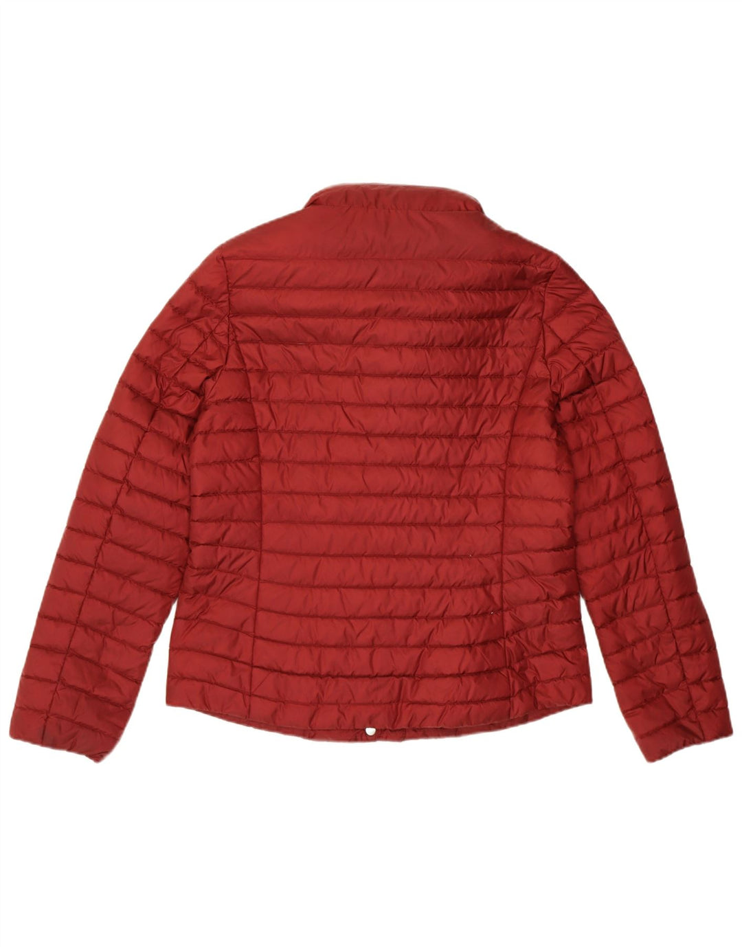 Gant Chaqueta acolchada con capucha para mujer UK 44 Poliéster burdeos mediano