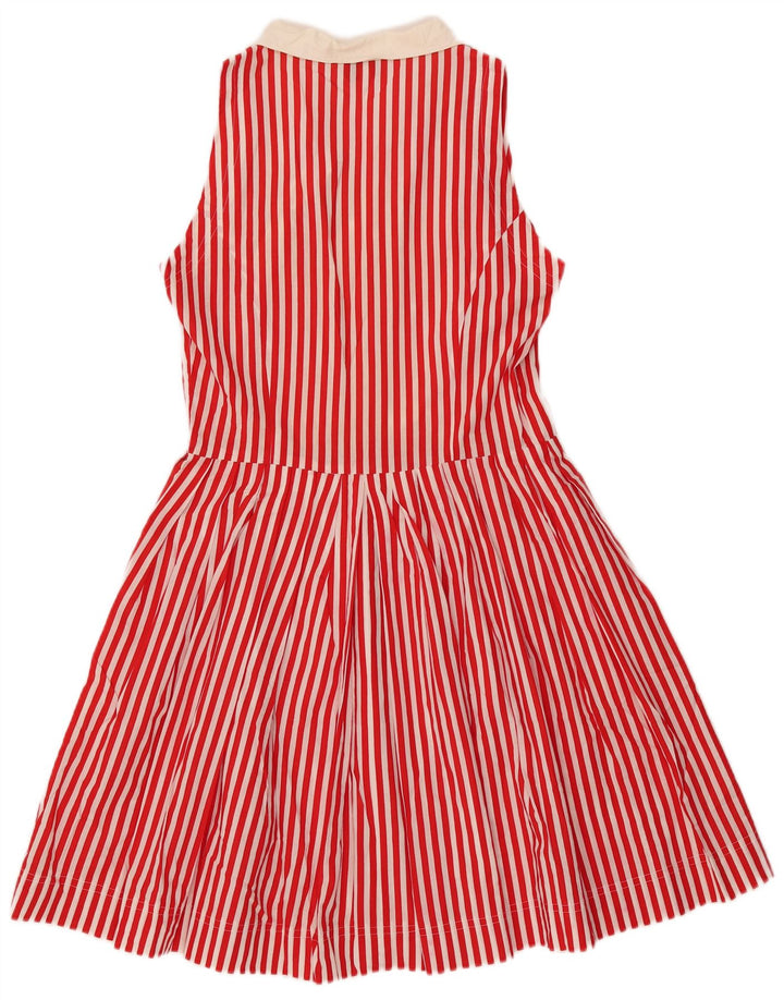 Vestido camisero sin mangas para mujer Incom IT 44 Medium Red Stripes