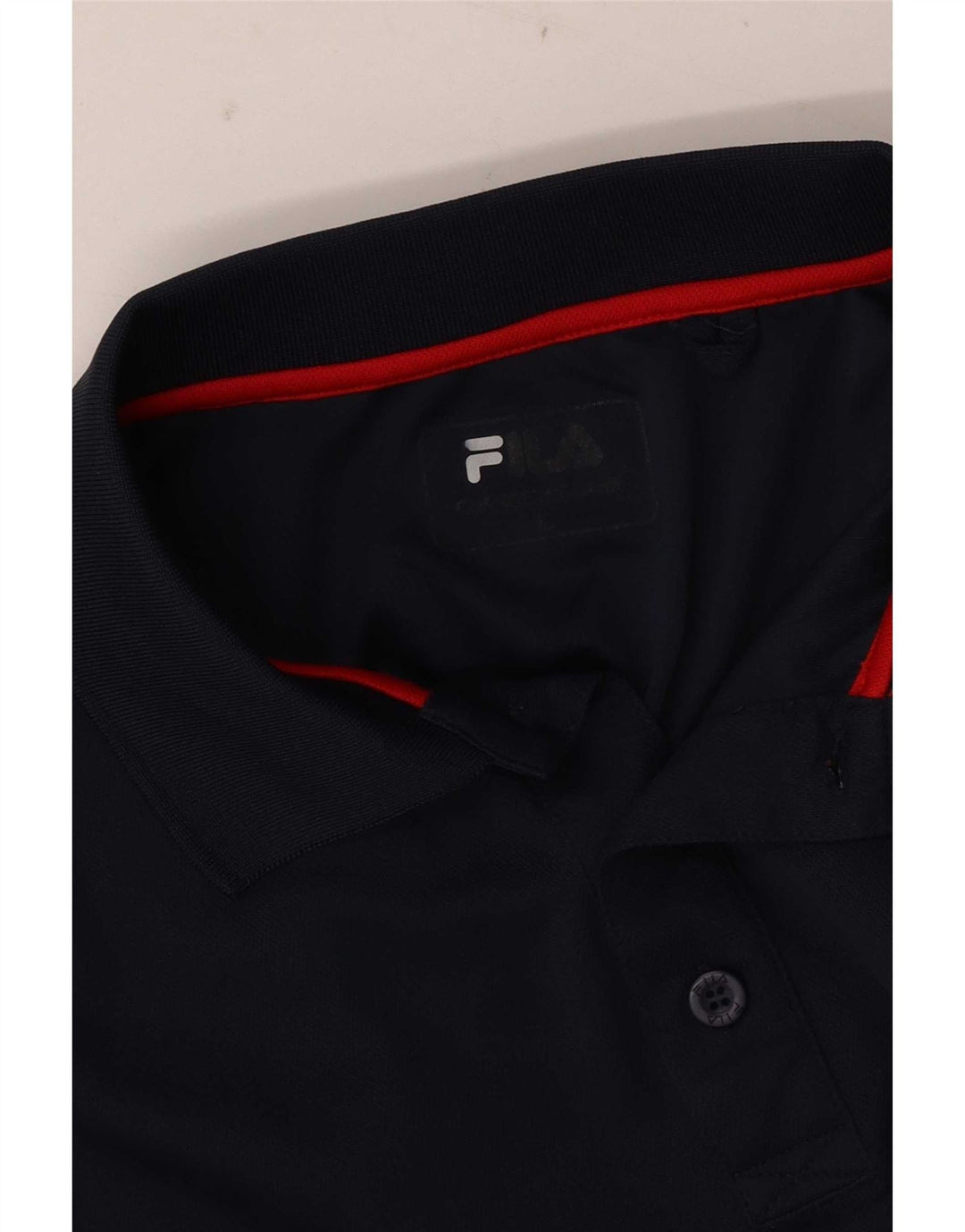 Fila Polo para hombre grande azul marino a rayas
