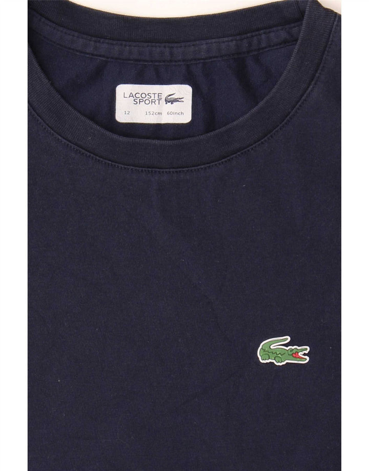 Camiseta Lacoste Niño Top 11-12 Años Azul Marino