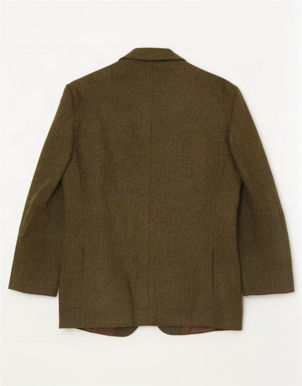 Duca Visconti Chaqueta tipo blazer de 3 botones para hombre IT 48 Lana caqui mediana