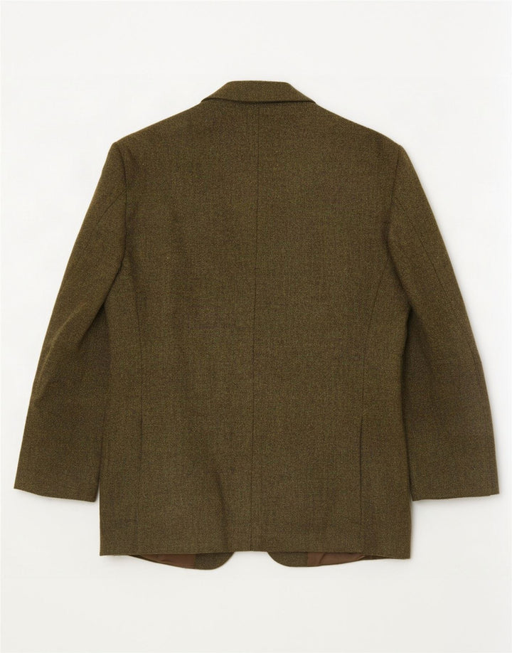 Duca Visconti Chaqueta tipo blazer de 3 botones para hombre IT 48 Lana caqui mediana