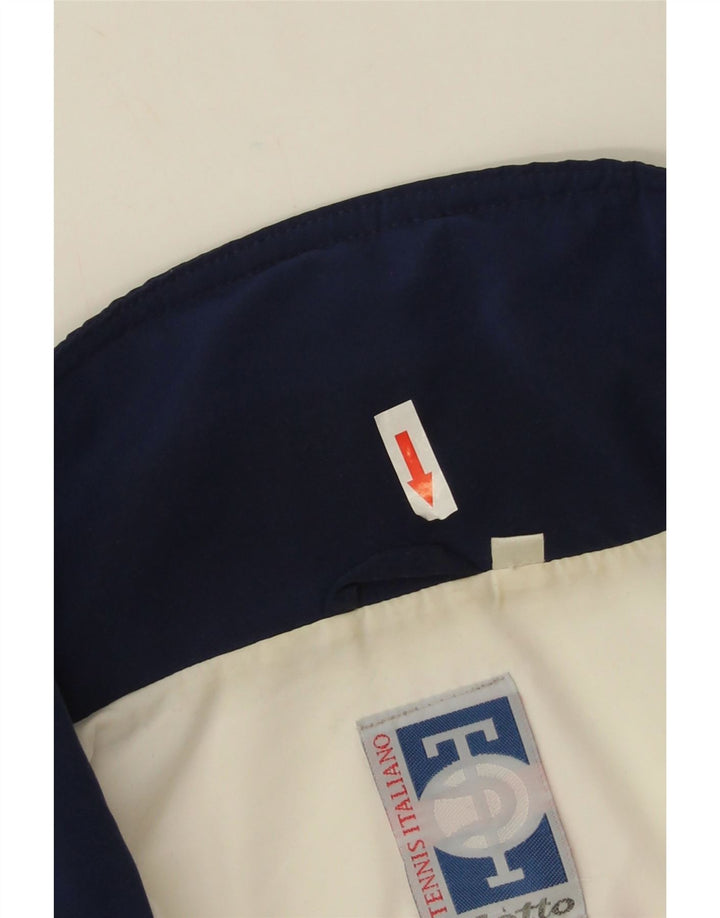 Lotto Mens Graphic Chándal Top Chaqueta Grande Azul Marino Colorblock