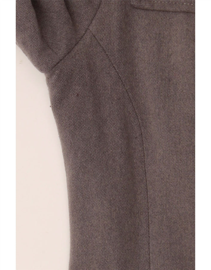 North Sails - Trenca con capucha para mujer, talla 40, lana gris pequeña