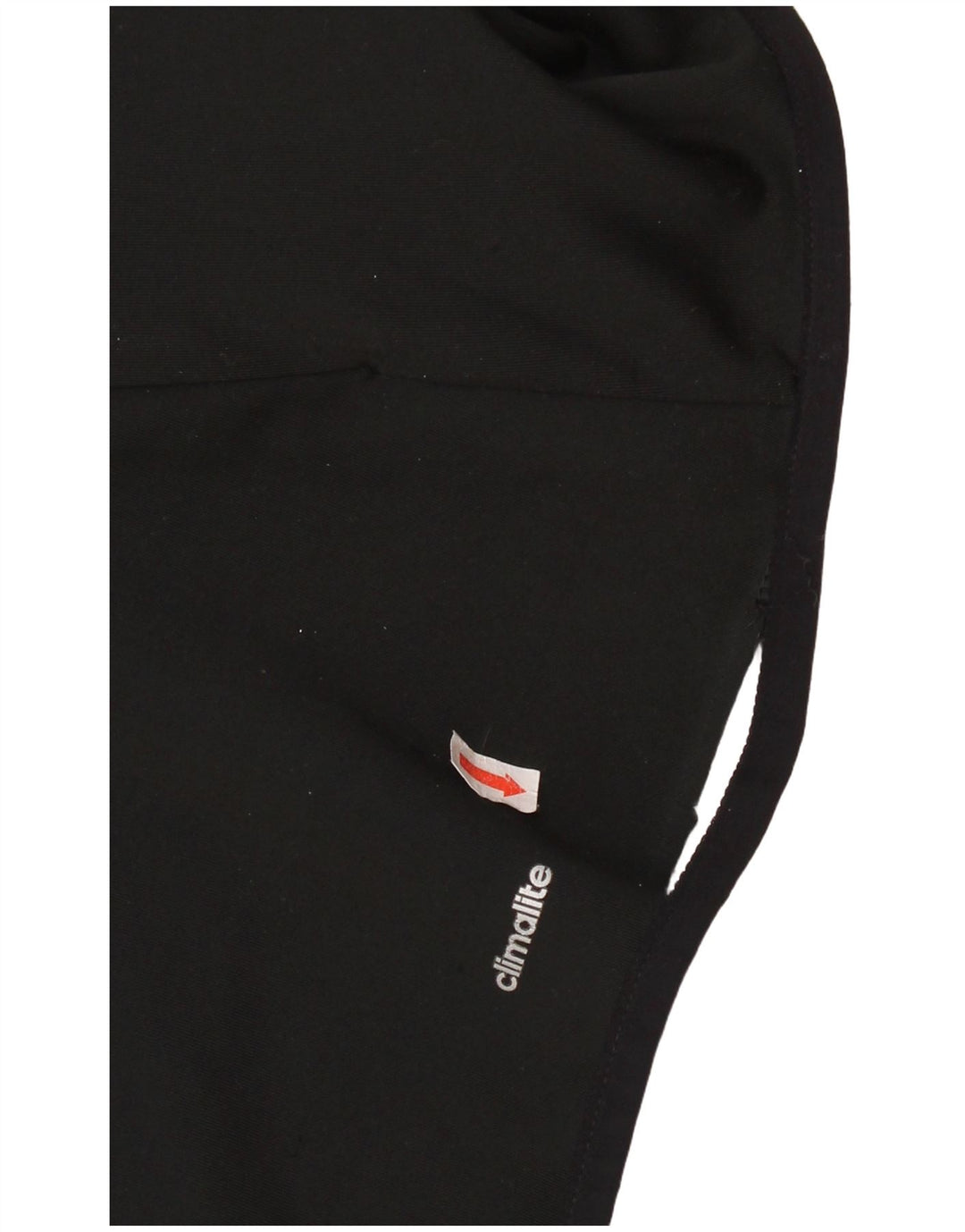 ADIDAS Mujer Climalite Chándal Top Chaqueta Reino Unido 12/14 Mediano Negro