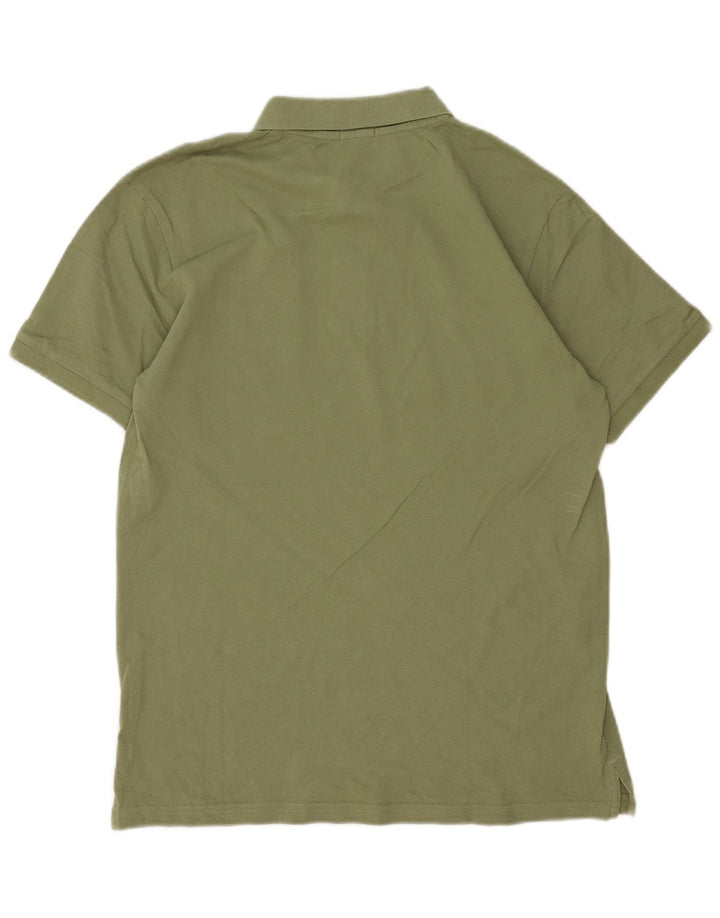 Rifle Polo Hombre Grande Algodón Verde