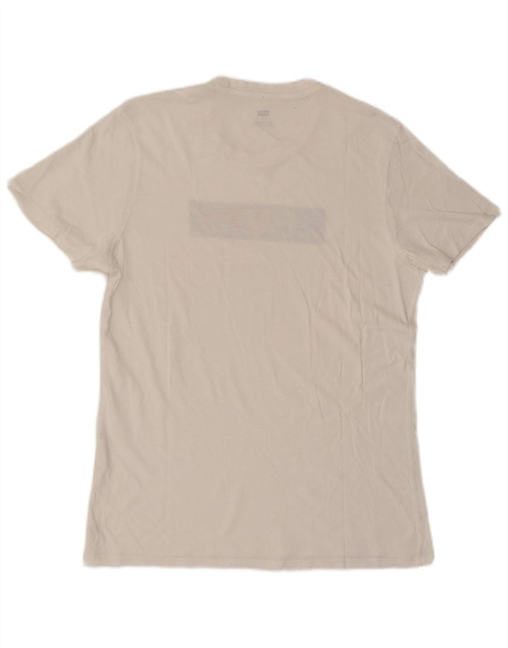 Levi's - Camiseta gráfica para hombre, talla grande, color blanco