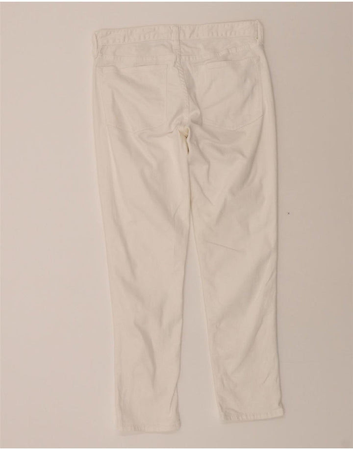 J. CREW Womens Toothpick Slim Jeans W28 L28 White Vintage J. Crew and Second-Hand J. Crew from Messina Hembry 