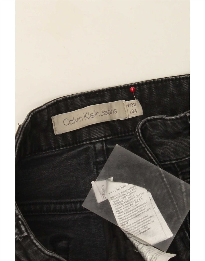 Calvin Klein Jeans Slim para Mujer W32 L34 Algodón Negro
