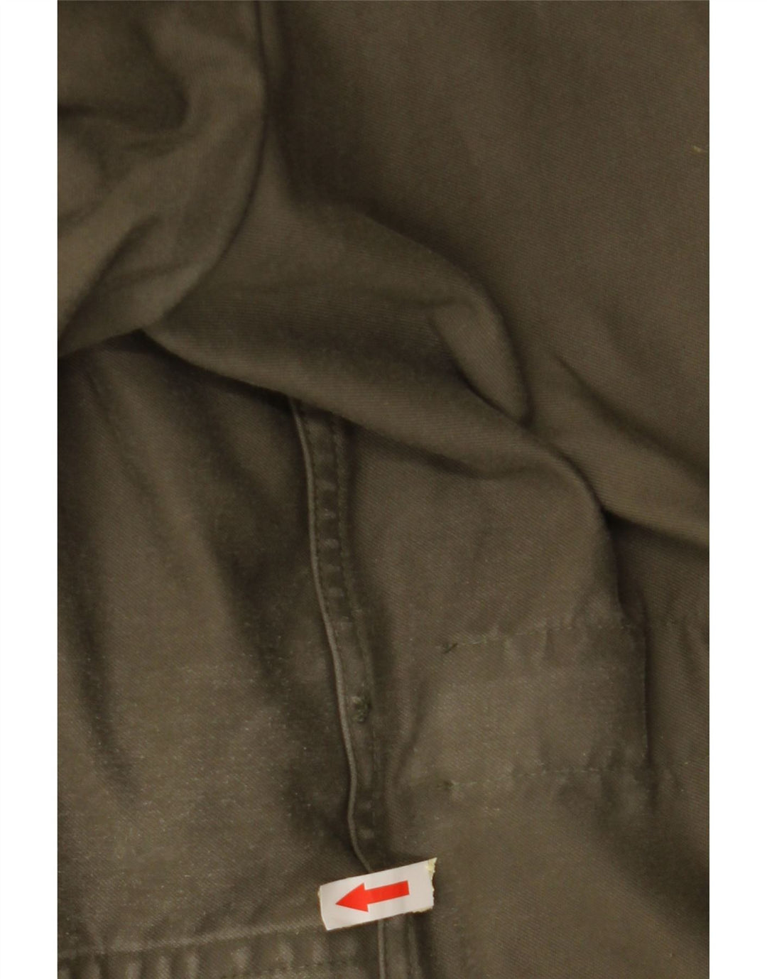 VINTAGE Chaqueta Parka militar con capucha para hombre Reino Unido 40 Verde grande