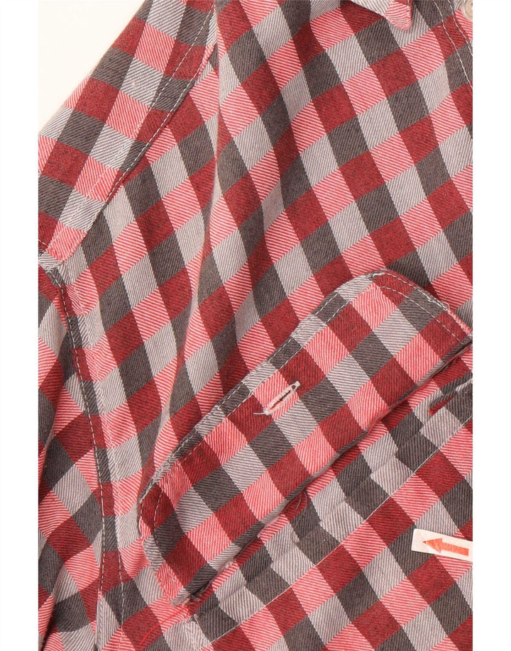Camisa Benetton Hombre Mediana Vichy Multicolor
