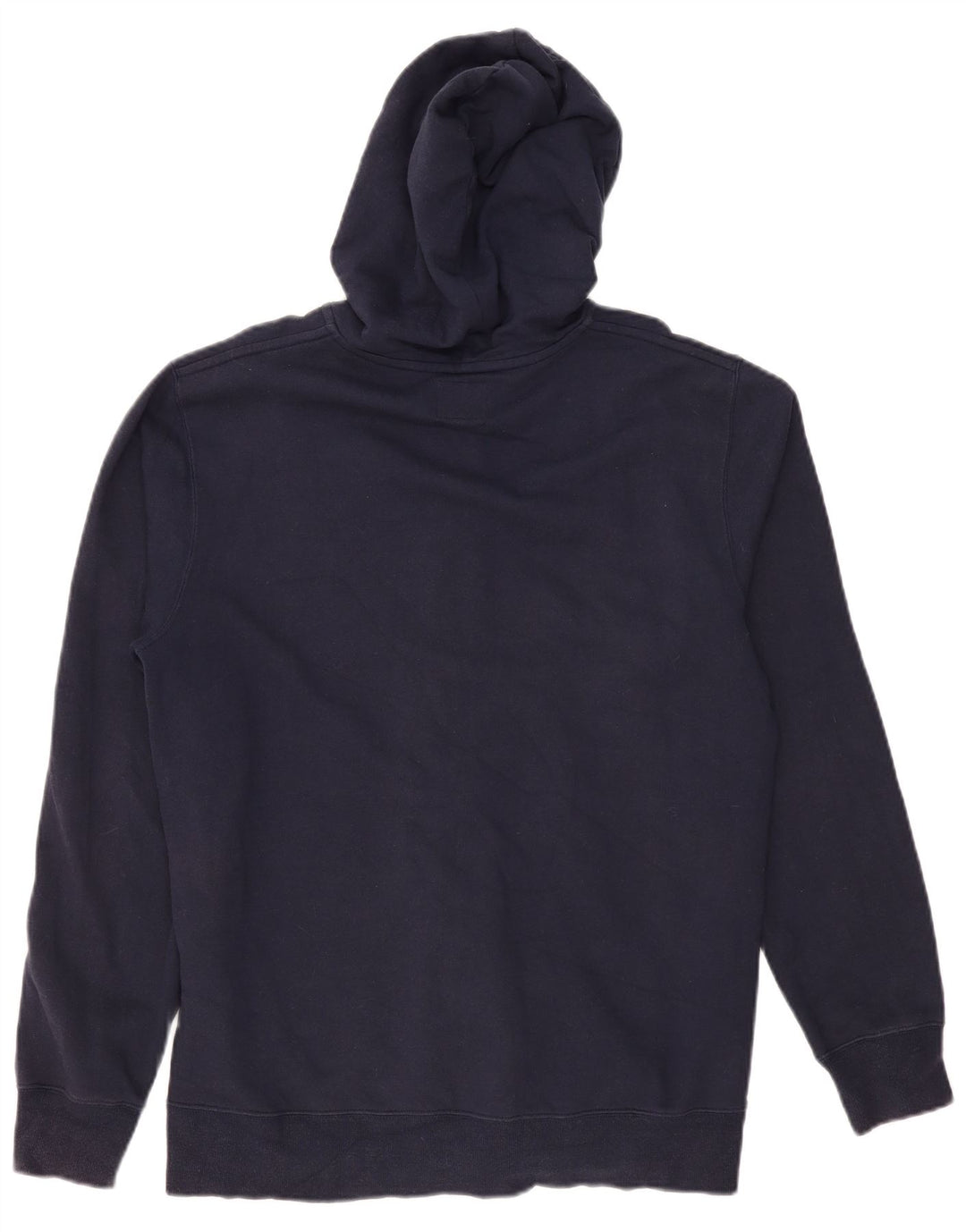 QUIKSILVER Sudadera con capucha y cremallera para hombre, talla grande, algodón azul marino