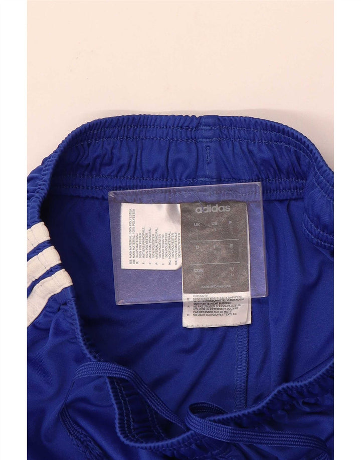 Adidas Mens Climalite Sport Shorts Pequeño Azul Poliéster