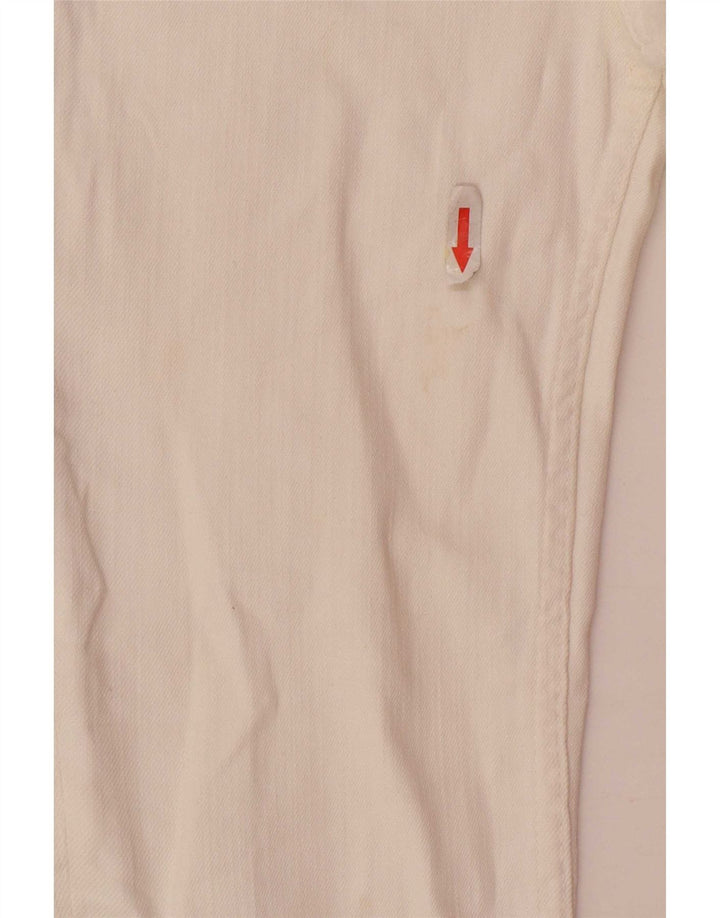 Zara Vaqueros Acampanados Mujer EU 32 2XS W22 L26 Blanco