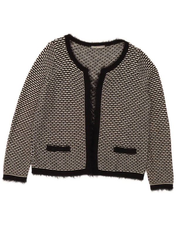 Marks & Spencer Suéter tipo cárdigan extragrande para mujer UK 46 Grande Negro