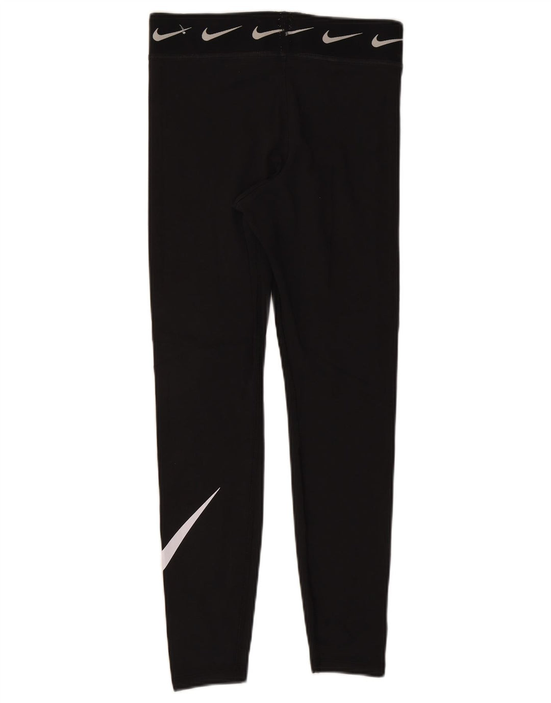 Nike - Leggings gráficos para mujer (talla 40), algodón negro mediano