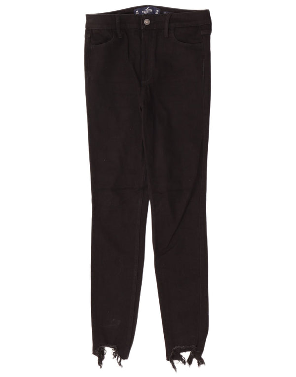 Hollister Womens Skinny Jeans W29 L30 Black Cotton