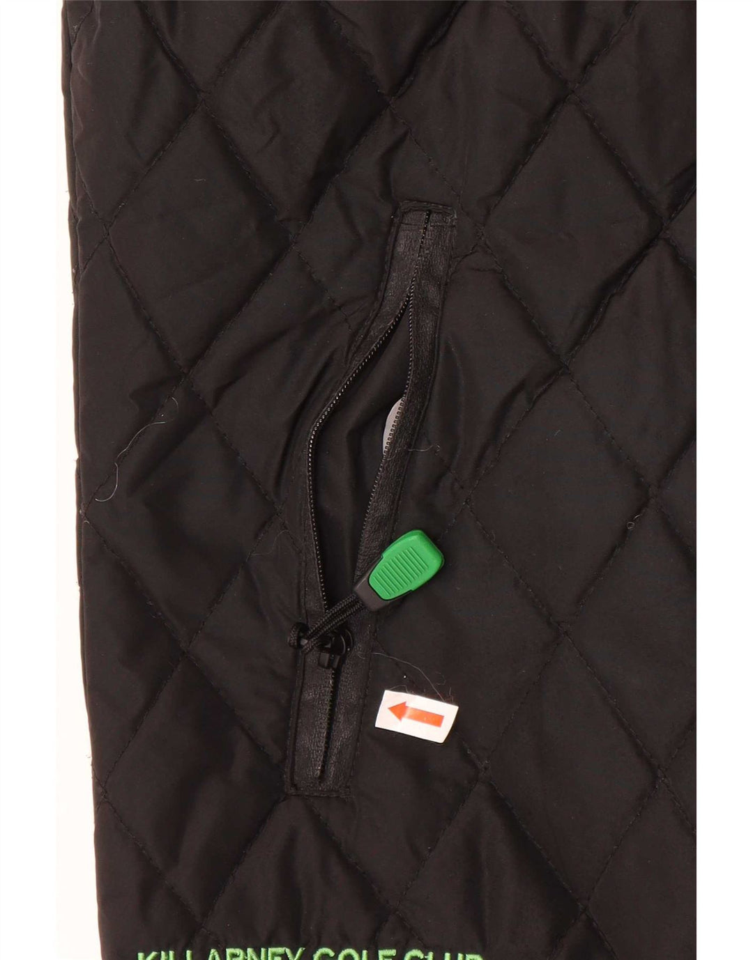 Lyle & Scott Chaleco acolchado para mujer UK 44 Grande Poliéster negro